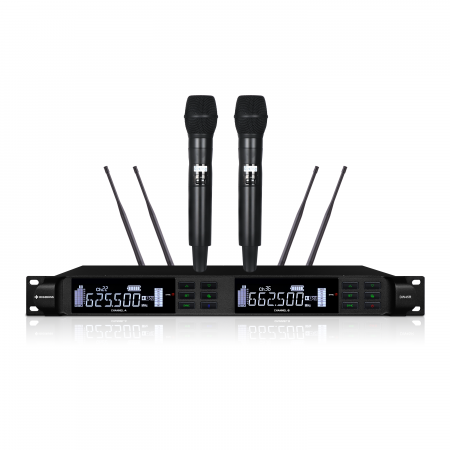 DIGIRUSS DW45R/H22 Профессиональная двухканальная радиосистема