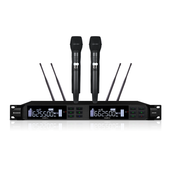 DIGIRUSS DW45R/H22 Профессиональная двухканальная радиосистема